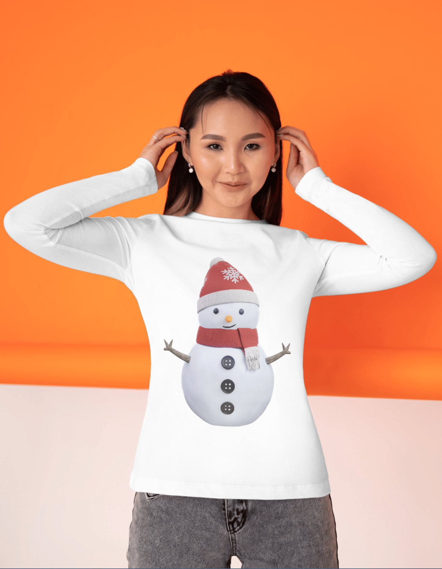 Sweatshirt Woman's without hoodie.