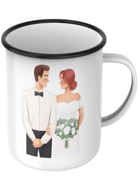 Customized Design Couple Cups