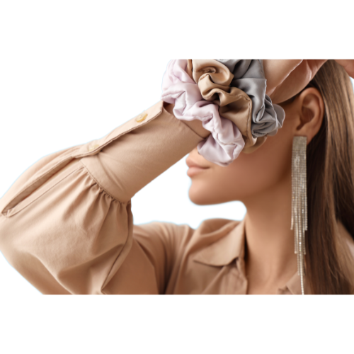 Handmade Scrunchies_Pack of 3